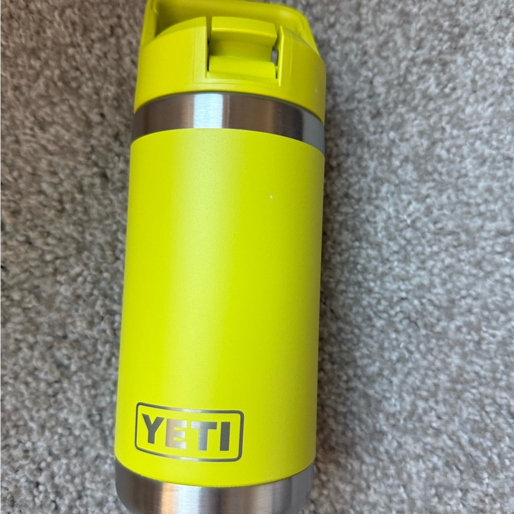 YETI 12oz Rambler Yellow Stainless Steel Tumbler